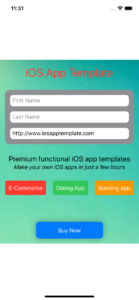 app template