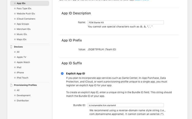 Generate an APNs certificate