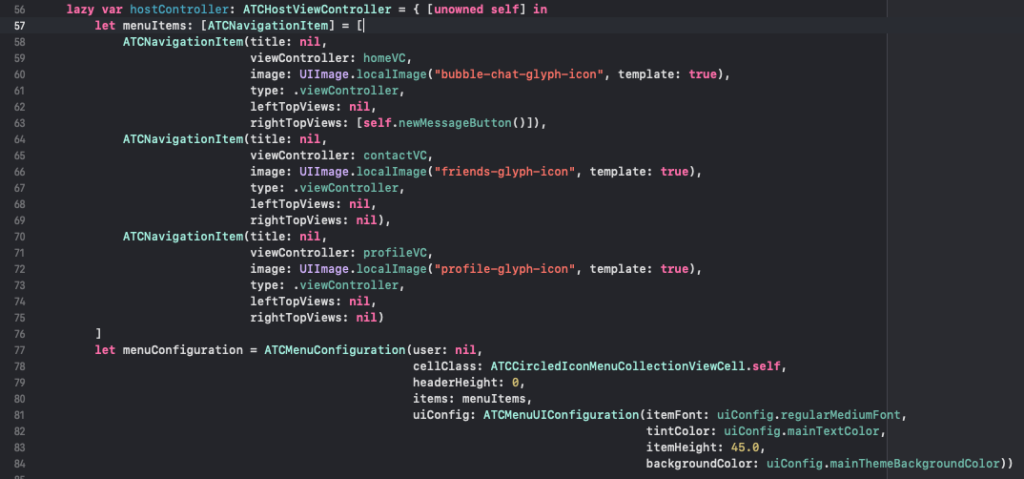 Core Components detailed view
