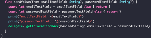 Sending data from View Controller to View Model
