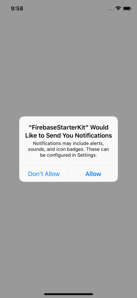 Enable Push Notification in Firebase Cloud Messaging Console
