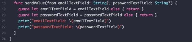 Sending data from View Controller to View Model