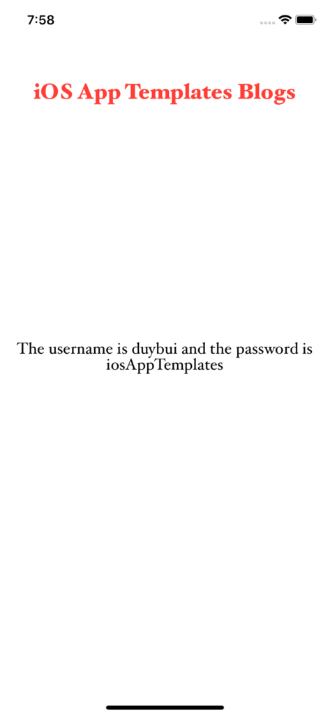 Secure User Data with Keychain in Swift
