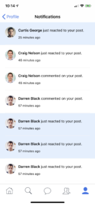 notifications social network