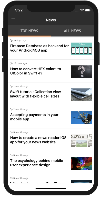 reuters-news-reader-app-template-swift