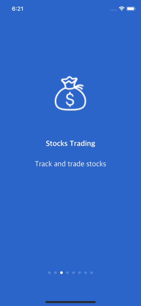 swift finance app template