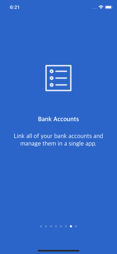bank app template