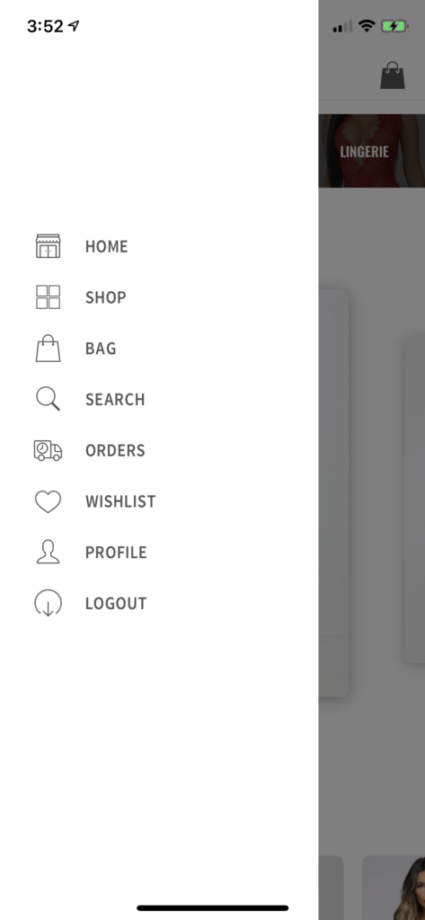 mobile shopping ui design kit