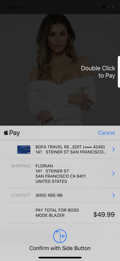 apple pay iOS shopify