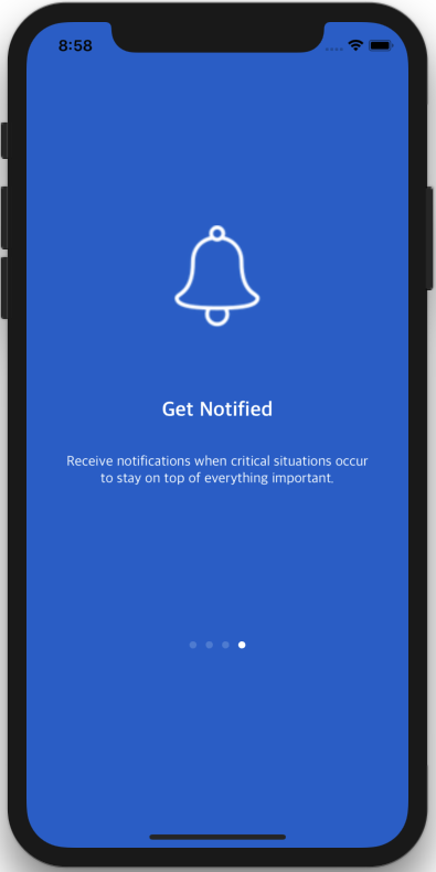 onboarding iphone dashboard ios app template walkthrough swift notifications tutorial