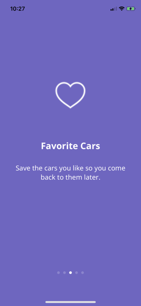 car rental iOS app template
