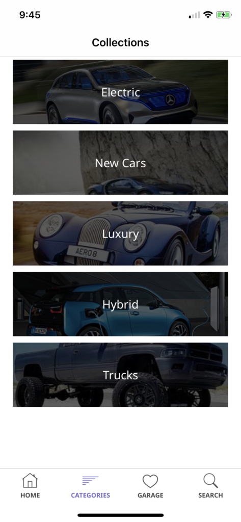 car selling app template