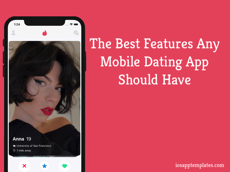 mobile dating app features
